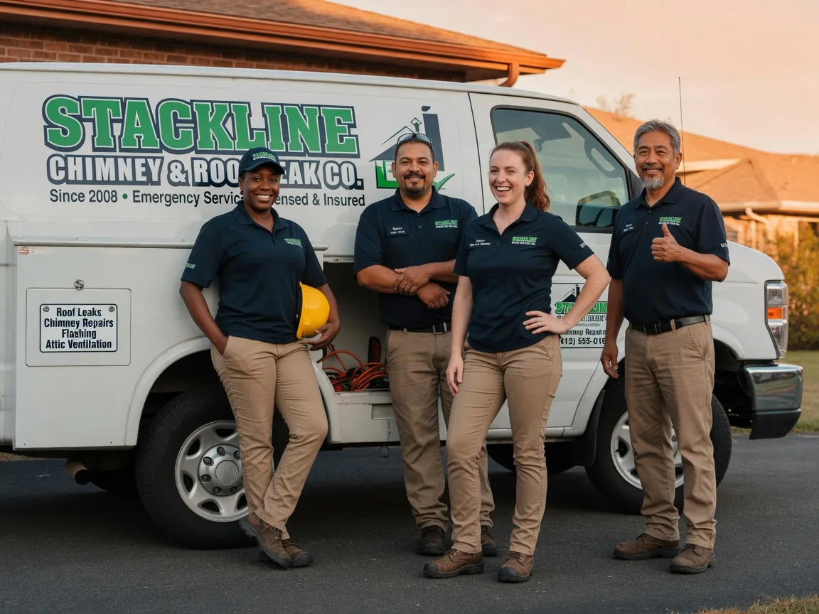 Chimney flashing repair company in Troutville, PA